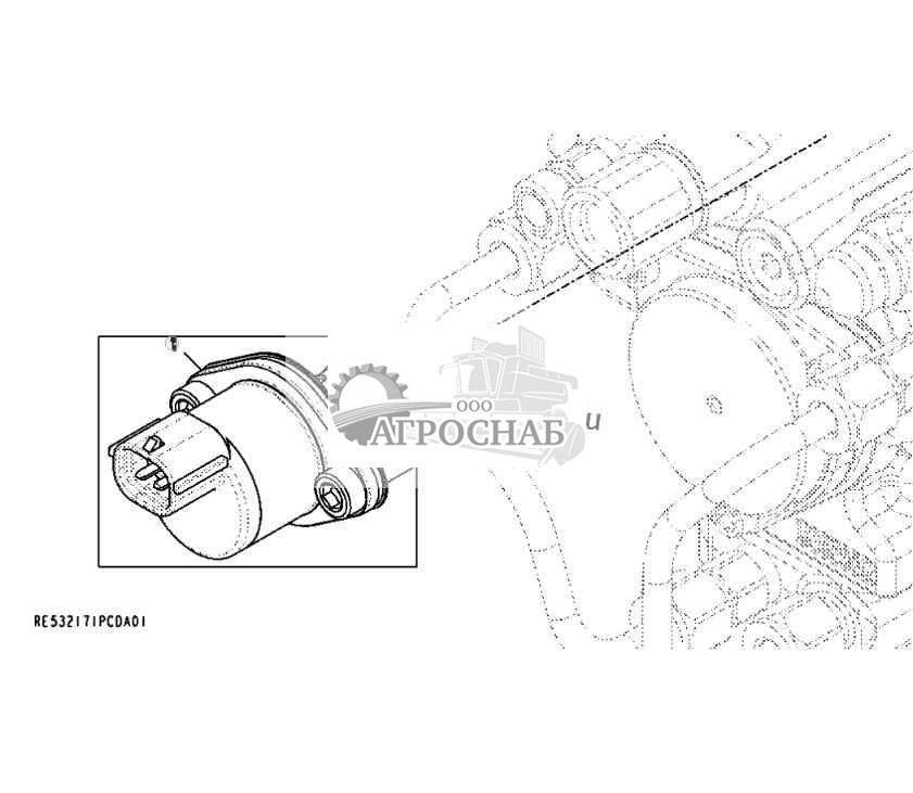 9901 Клапан управления всасыванием 